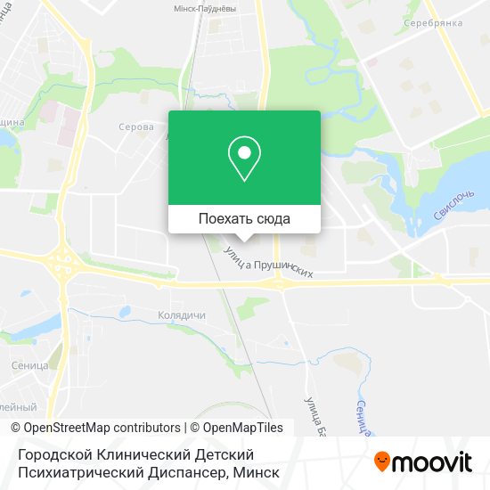 Карта Городской Клинический Детский Психиатрический Диспансер