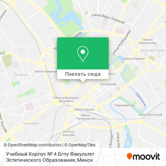 Карта Учебный Корпус № 4 Бгпу Факультет Эстетического Образования