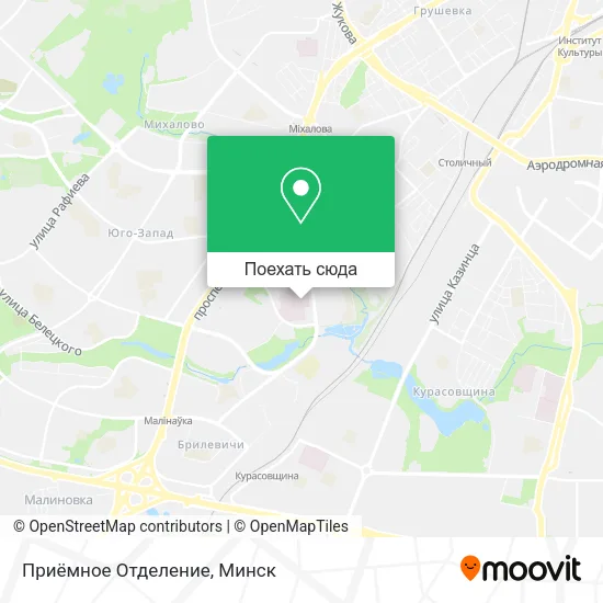 Карта Приёмное Отделение