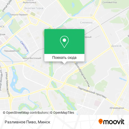 Карта Разливное Пиво