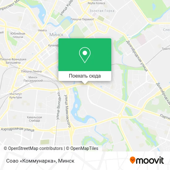 Карта Соао «Коммунарка»