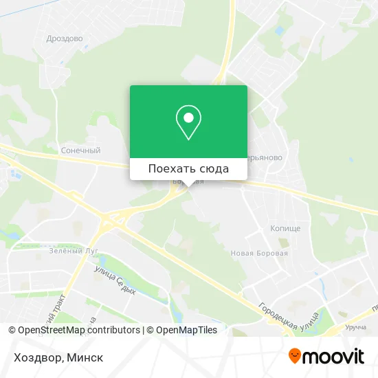 Карта Хоздвор