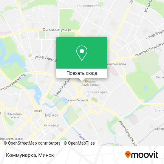Карта Коммунарка