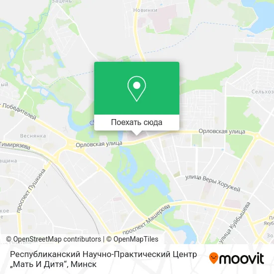 Карта Республиканский Научно-Практический Центр „Мать И Дитя“