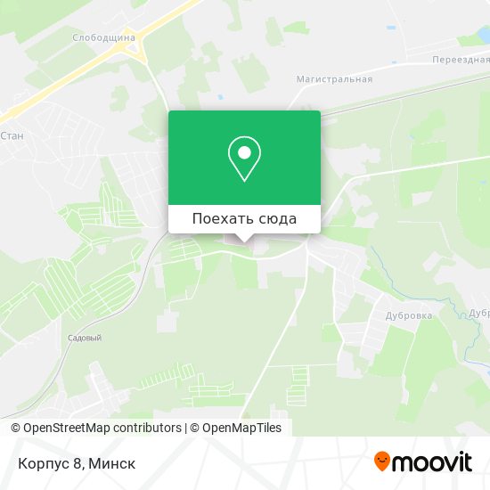 Карта Корпус 8