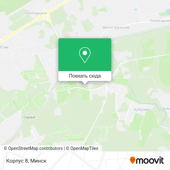 Карта Корпус 8