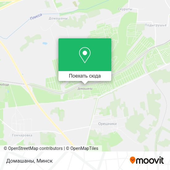 Карта Домашаны