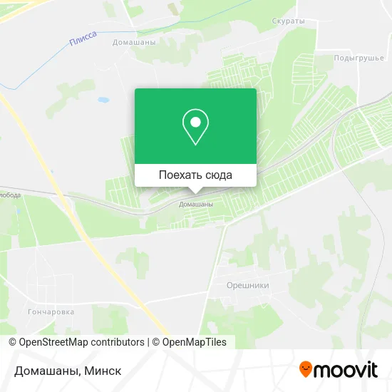Карта Домашаны