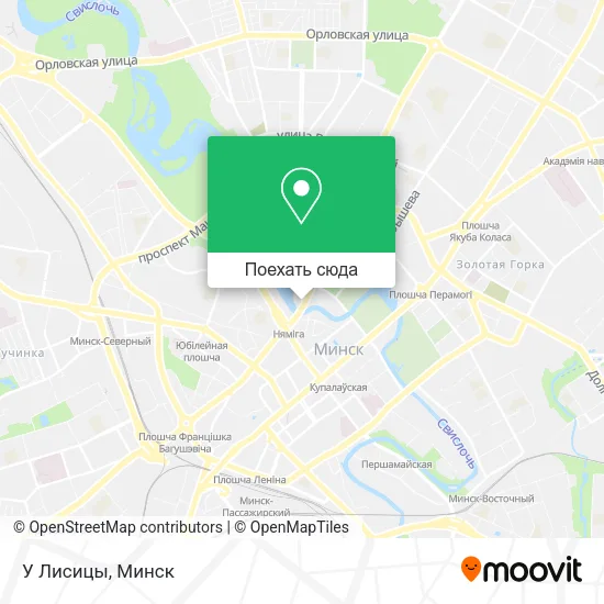 Карта У Лисицы