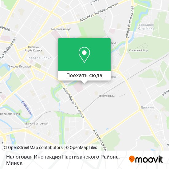 Карта Налоговая Инспекция Партизанского Района