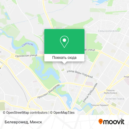 Карта Белевромед