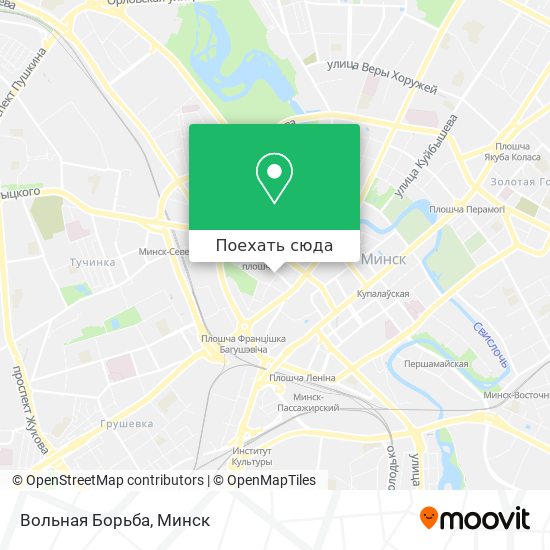 Карта Вольная Борьба