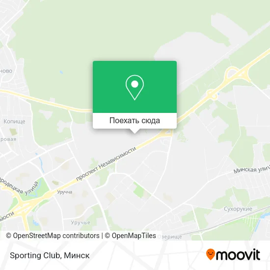 Карта Sporting Club