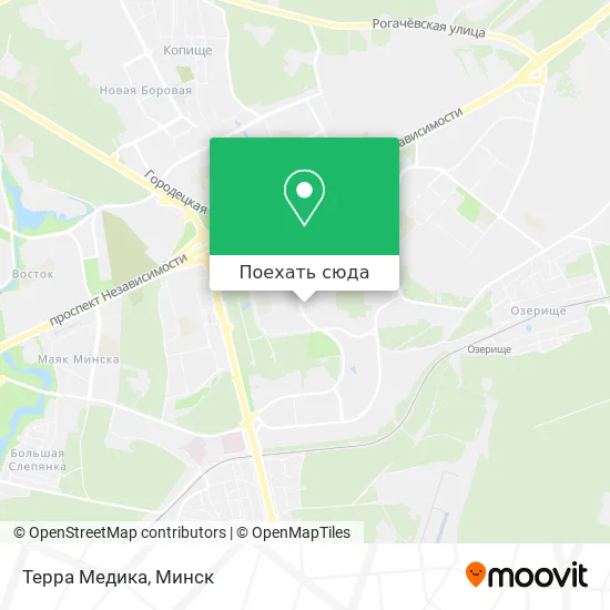 Карта Терра Медика