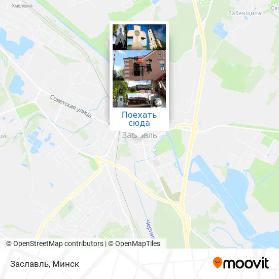 Карта Заславль