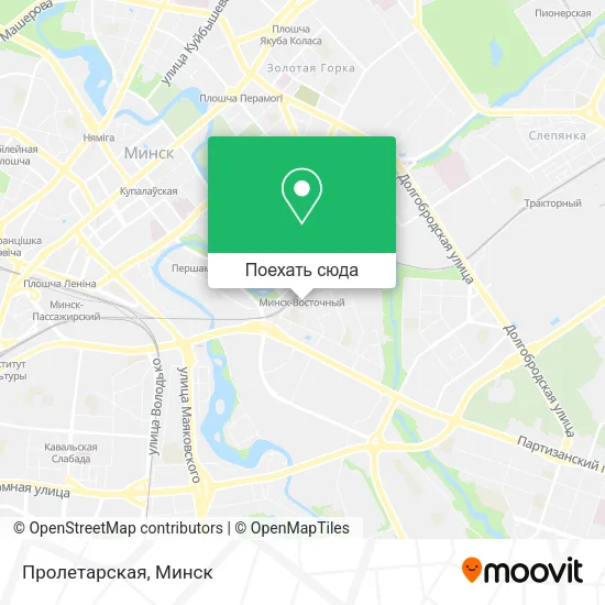 Карта Пролетарская