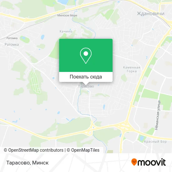 Карта Тарасово