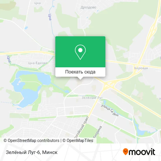 Карта Зелёный Луг-6
