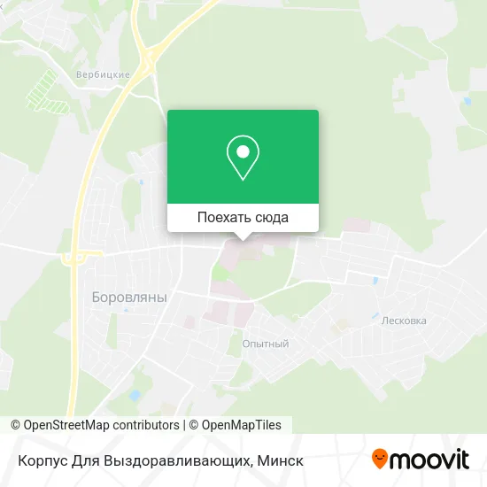 Карта Корпус Для Выздоравливающих
