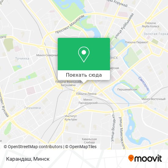 Карта Карандаш