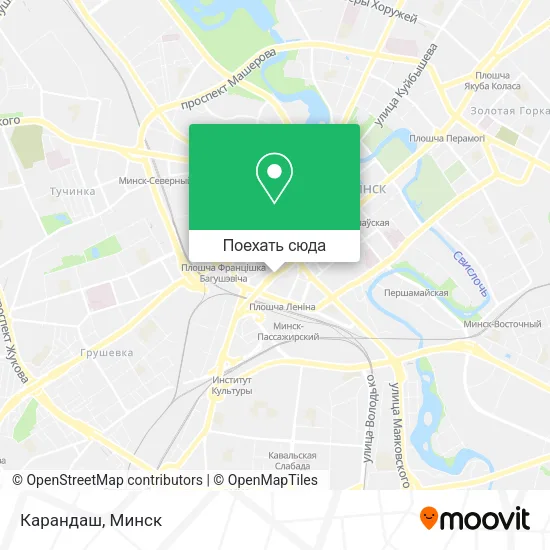 Карта Карандаш