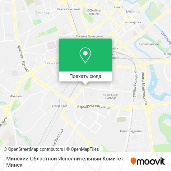 Карта Минский Областной Исполнительный Комитет