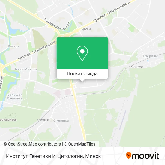 Карта Институт Генетики И Цитологии