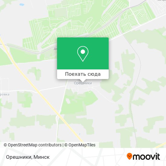 Карта Орешники