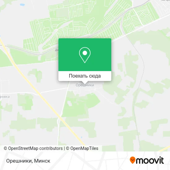 Карта Орешники