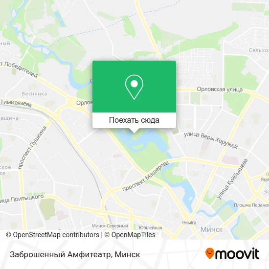 Карта Заброшенный Амфитеатр