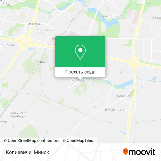 Карта Копиевичи