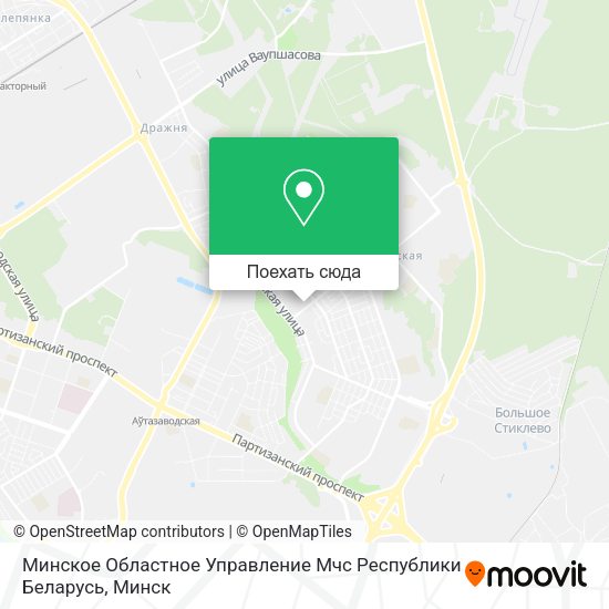 Карта Минское Областное Управление Мчс Республики Беларусь