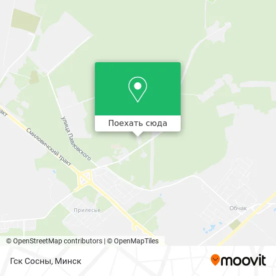 Карта Гск Сосны