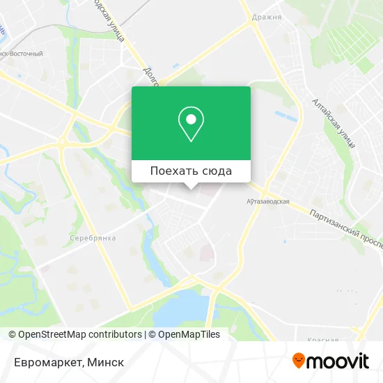 Карта Евромаркет