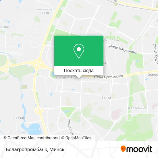 Карта Белагропромбанк