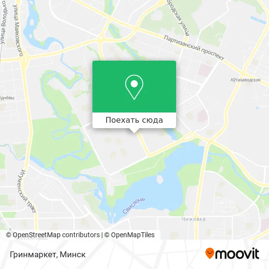 Карта Гринмаркет