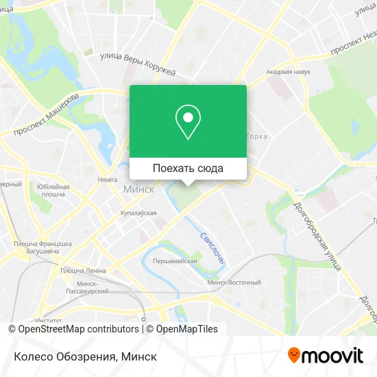 Карта Колесо Обозрения