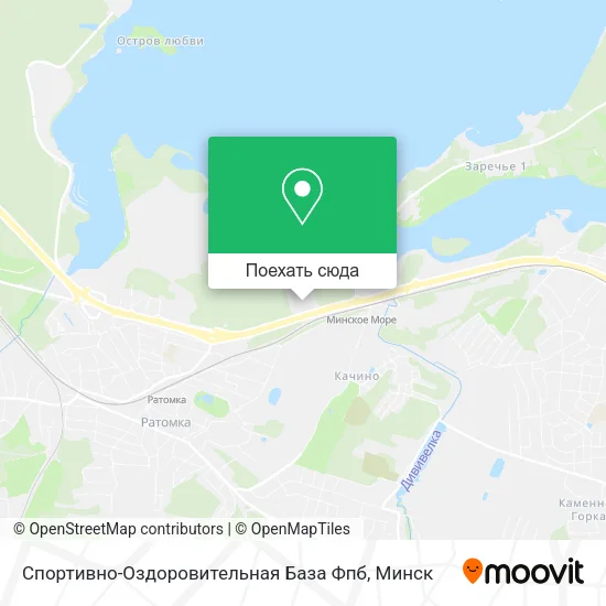 Карта Спортивно-Оздоровительная База Фпб