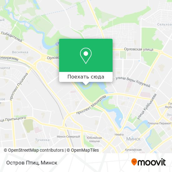 Карта Остров Птиц