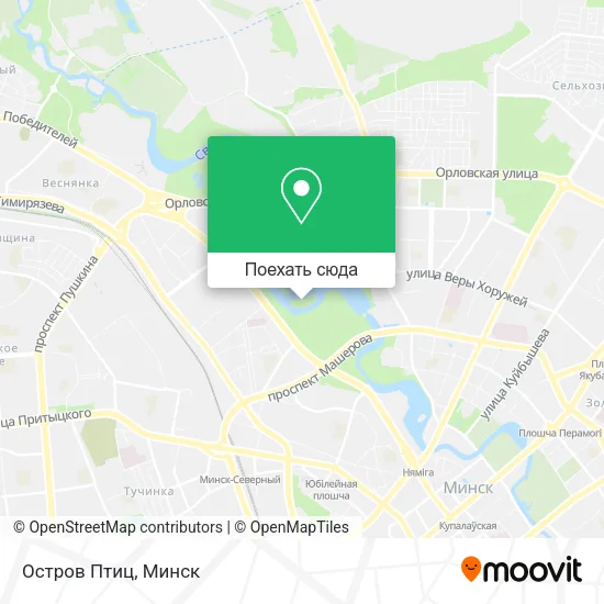 Карта Остров Птиц