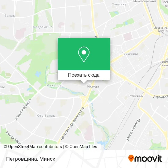 Карта Петровщина