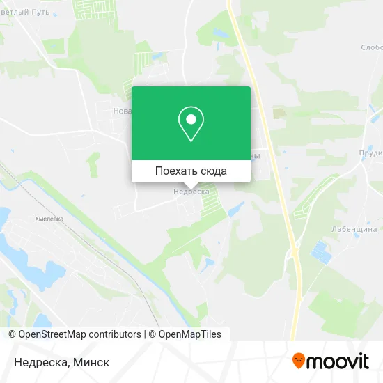 Карта Недреска