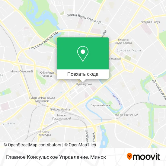 Карта Главное Консульское Управление