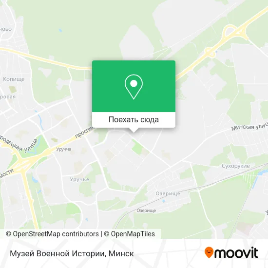 Карта Музей Военной Истории