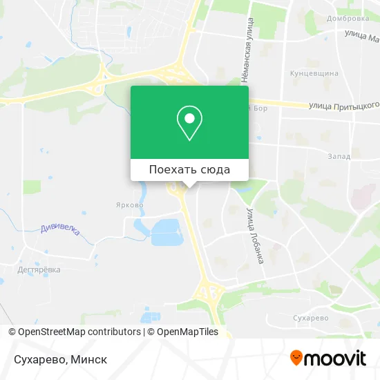 Карта Сухарево