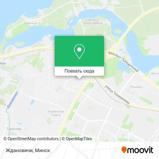 Карта Ждановичи