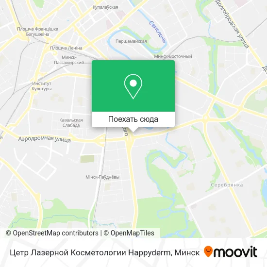 Карта Цетр Лазерной Косметологии Happyderm
