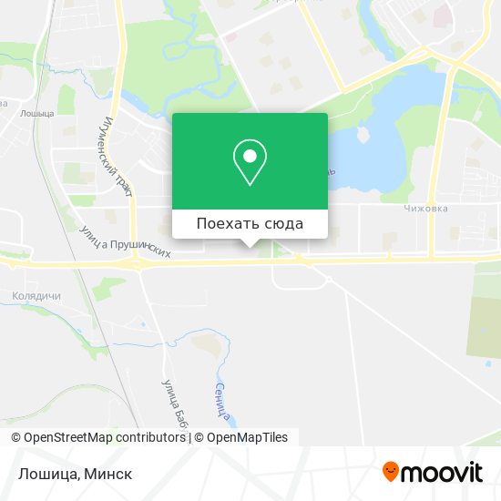 Карта Лошица