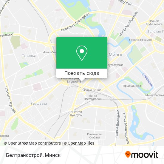 Карта Белтрансстрой