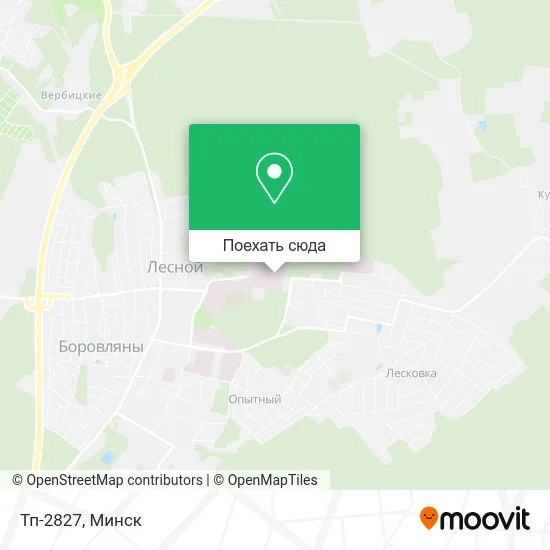 Карта Тп-2827